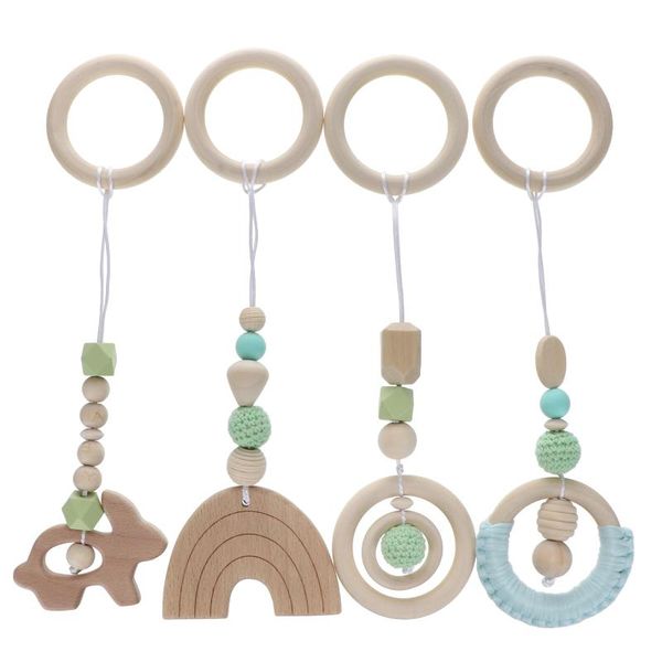 novelty items 4pcs wooden molar toys baby chewing playthings household teether adornments
novelty items 4pcs wooden molar toys baby chewing playthings household teether adornments