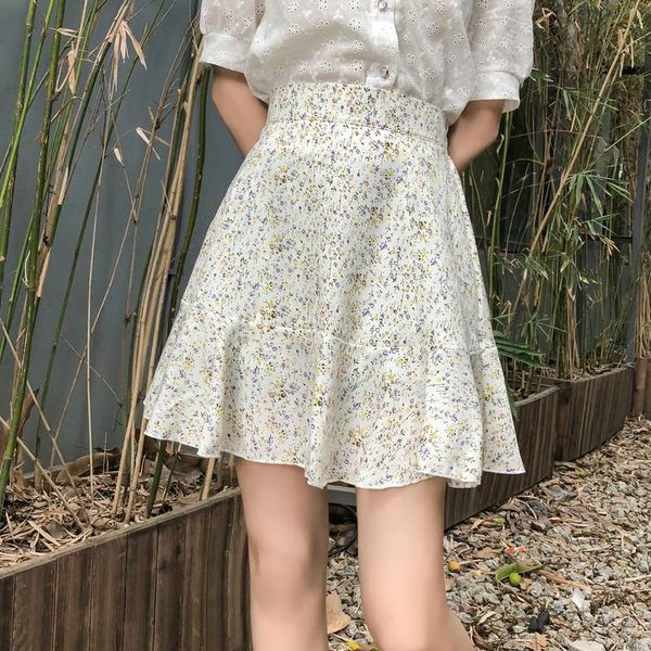 skirts summer ruffle skirt female high waist korean style retro floral print chiffon mini ladies fashion kawaii for women, Black
skirts summer ruffle skirt female high waist korean style retro floral print chiffon mini ladies fashion kawaii for women, Black