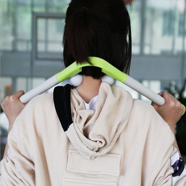 fitness balls multifunctional massage stick three-section neck back waist massager