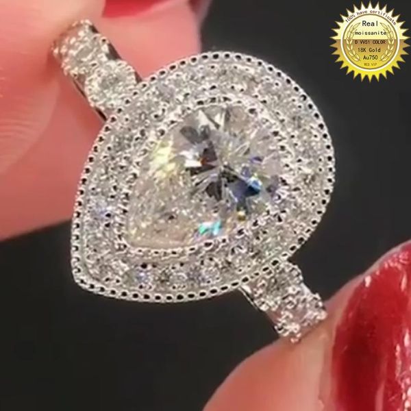 cluster rings 10k au417 white gold ring women wedding party engagement 1 2 3 4 5 water drop pear moissanite diamond elegant trendy, Golden;silver
cluster rings 10k au417 white gold ring women wedding party engagement 1 2 3 4 5 water drop pear moissanite diamond elegant trendy, Golden;silver