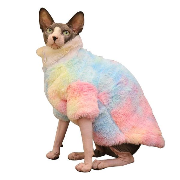 hairless cat winter clothes velvet thick warm outfit high collar zipper quilted jacket sphynx cotton-padded costumes
hairless cat winter clothes velvet thick warm outfit high collar zipper quilted jacket sphynx cotton-padded costumes
