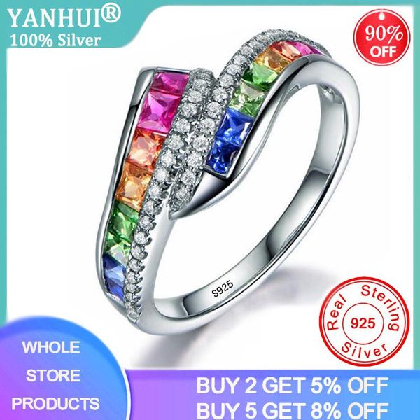 cluster rings yanhui silver 925 jewelry ring trendy luxury sapphire gemstone for women solid wedding party gift, Golden;silver
cluster rings yanhui silver 925 jewelry ring trendy luxury sapphire gemstone for women solid wedding party gift, Golden;silver