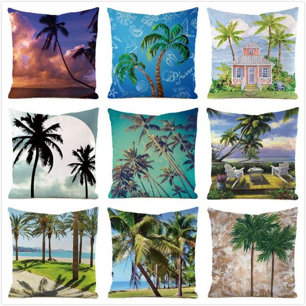 cushion/decorative pillow 45cm*45cm coconut trees on the beach imitated silk fabric throw covers couch cushion cover home decorative pillows
cushion/decorative pillow 45cm*45cm coconut trees on the beach imitated silk fabric throw covers couch cushion cover home decorative pillows