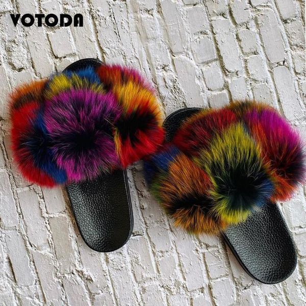 fashion summer women plush slippers rainbow slides furry pom faux fur indoor flip flops fuzzy casual female shoes, Black
fashion summer women plush slippers rainbow slides furry pom faux fur indoor flip flops fuzzy casual female shoes, Black