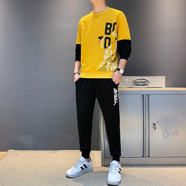 men's tracksuits o-neck tracksuit men 2 piece set spring casual fashion sportswear sweatshirt jogging sweatpants, Gray
men's tracksuits o-neck tracksuit men 2 piece set spring casual fashion sportswear sweatshirt jogging sweatpants, Gray