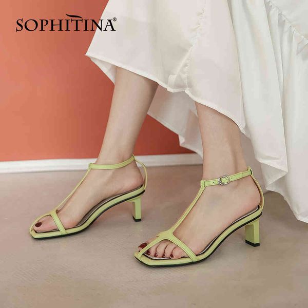 sophitina women's sandals mint green t-strap ankle buckle square toe heels summer womens ladies dress shoes po594 210513, Black
sophitina women's sandals mint green t-strap ankle buckle square toe heels summer womens ladies dress shoes po594 210513, Black