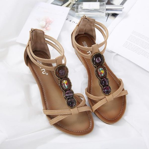 women sandals flat bohemian flip flops summer shoes ladies casual beach gemstone, Black
women sandals flat bohemian flip flops summer shoes ladies casual beach gemstone, Black