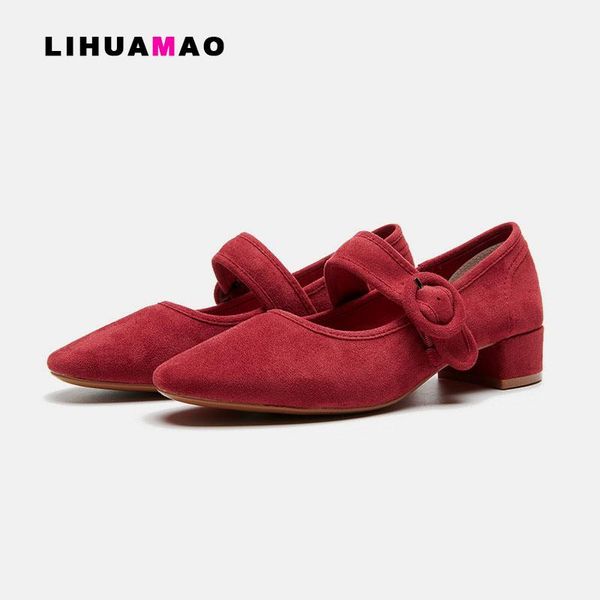 dress shoes lihuamao classic marry jane women square heel ankle strap pointed toe block comfortable ladies dancing pumps, Black
dress shoes lihuamao classic marry jane women square heel ankle strap pointed toe block comfortable ladies dancing pumps, Black