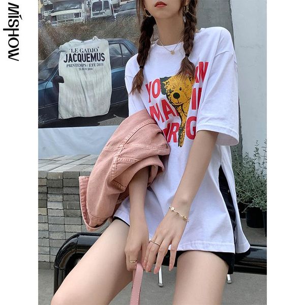 women's t-shirt mishow t-shirts for women short sleeve comfortable casual letter printed tees fashion tshirt female clothing mxa23t004, White
women's t-shirt mishow t-shirts for women short sleeve comfortable casual letter printed tees fashion tshirt female clothing mxa23t004, White