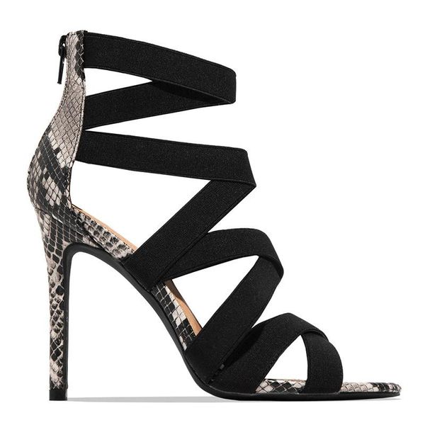 sandalias mujer 2021 women ladies pumps fashion bandage patchwork mixed colors snake high heels sandals casual shoes size 35-42, Black
sandalias mujer 2021 women ladies pumps fashion bandage patchwork mixed colors snake high heels sandals casual shoes size 35-42, Black