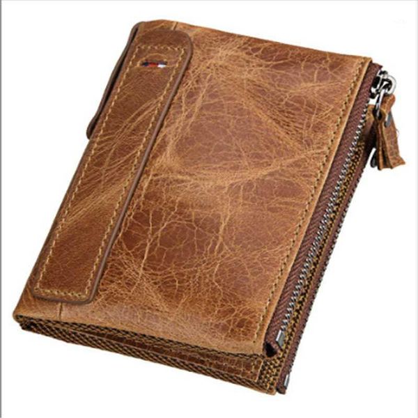 wallet men mens rfid anti-theft brush short men's card holder double zipper coin purse cartera hombre wallets1, Red;black
wallet men mens rfid anti-theft brush short men's card holder double zipper coin purse cartera hombre wallets1, Red;black