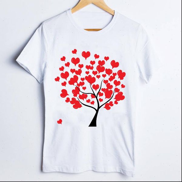 women t shirt tees print graphic fashion love heart trees watercolor cute ladies clothes lady clothing female, White
women t shirt tees print graphic fashion love heart trees watercolor cute ladies clothes lady clothing female, White
