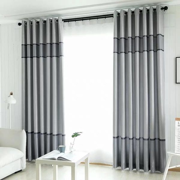 modern striped blackout curtains for bedroom living room window grommet purple curtain ready made & drapes
modern striped blackout curtains for bedroom living room window grommet purple curtain ready made & drapes
