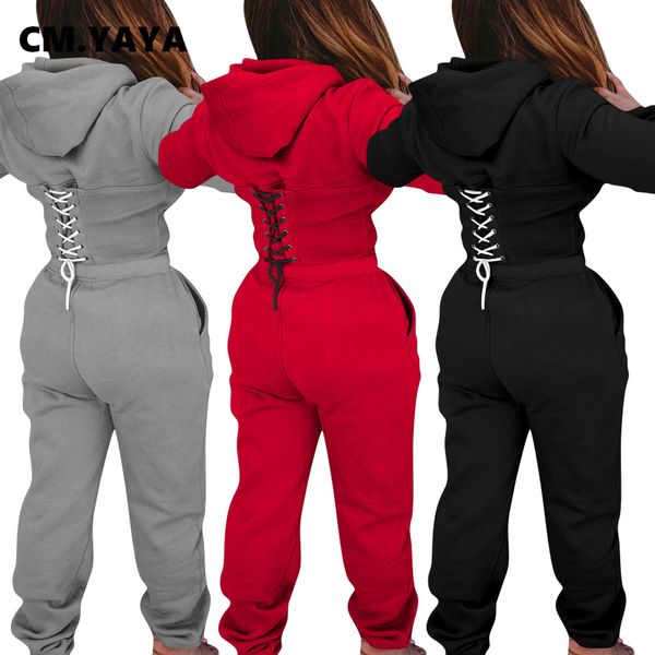 activewear womens set lace up ba hooded sweatshirt jogger pant set sporty trasuit fitness two piece set outfitsby air, White
activewear womens set lace up ba hooded sweatshirt jogger pant set sporty trasuit fitness two piece set outfitsby air, White