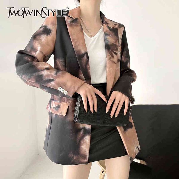 vintage hit color blazer for women notched long sleeve single button straight blazers female spring fashion stylish 210524, White;black
vintage hit color blazer for women notched long sleeve single button straight blazers female spring fashion stylish 210524, White;black