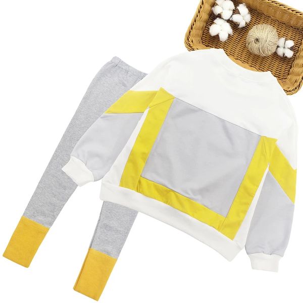 girls clothes letter sweatshirt + legging girls clothing patchwork girls sets clothing big childrens tracksuits 6 8 10 12 14, White
girls clothes letter sweatshirt + legging girls clothing patchwork girls sets clothing big childrens tracksuits 6 8 10 12 14, White