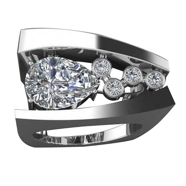 luxury wedding women geometric water drop shape rhinestone inlaid finger ring trendy rings, Slivery;golden
luxury wedding women geometric water drop shape rhinestone inlaid finger ring trendy rings, Slivery;golden