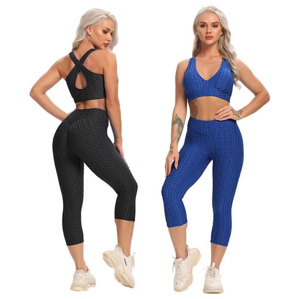 yoga outfit booty set fitness women workout suit calf-length pants sleeveless sports bra crop gym clothing high waist leggings
yoga outfit booty set fitness women workout suit calf-length pants sleeveless sports bra crop gym clothing high waist leggings
