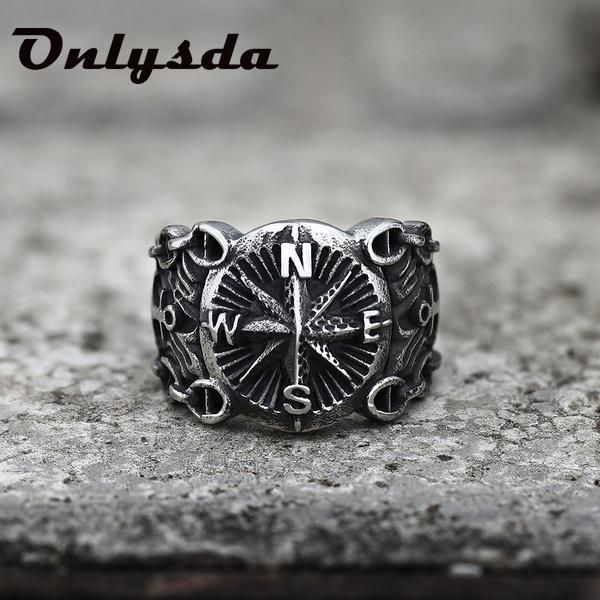 vintage northern pirate compass stainless steel marine ring amulet rings nordic luxury personality jewelry drop osr617 cluster, Golden;silver
vintage northern pirate compass stainless steel marine ring amulet rings nordic luxury personality jewelry drop osr617 cluster, Golden;silver