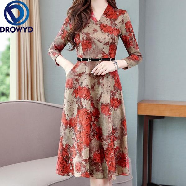 casual dresses women vintage midi dress fashion print v-neck thin chiffon boho vacation tropical party elegant runway vestidos, Black;gray
casual dresses women vintage midi dress fashion print v-neck thin chiffon boho vacation tropical party elegant runway vestidos, Black;gray