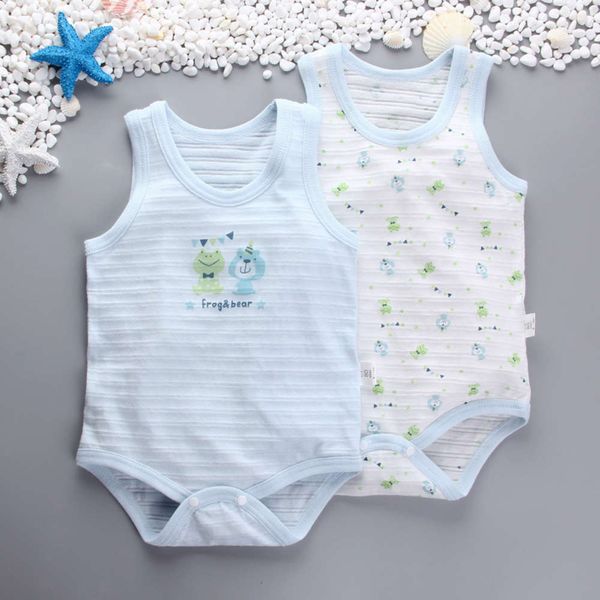 summer sweat sucking and breathable born monk clothes cute cartoon printed slub cotton pullover sleeveless baby one piece, White
summer sweat sucking and breathable born monk clothes cute cartoon printed slub cotton pullover sleeveless baby one piece, White