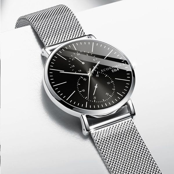 wristwatches luxury classic men's watches fashion male business watch simple stainless steel mesh belt wild quartz clock gift /d, Slivery;brown
wristwatches luxury classic men's watches fashion male business watch simple stainless steel mesh belt wild quartz clock gift /d, Slivery;brown