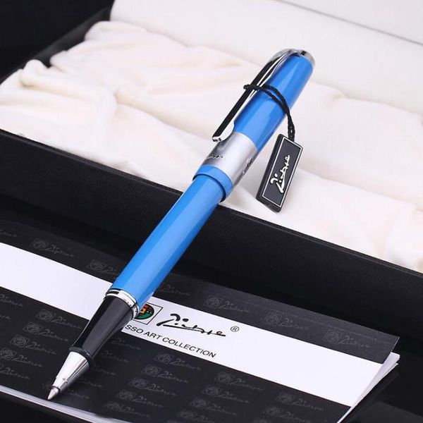 ballpoint pens with gift box picasso 923 exquisite braque roller ball pen lucky blue noble office & home school writing, Blue;orange
ballpoint pens with gift box picasso 923 exquisite braque roller ball pen lucky blue noble office & home school writing, Blue;orange