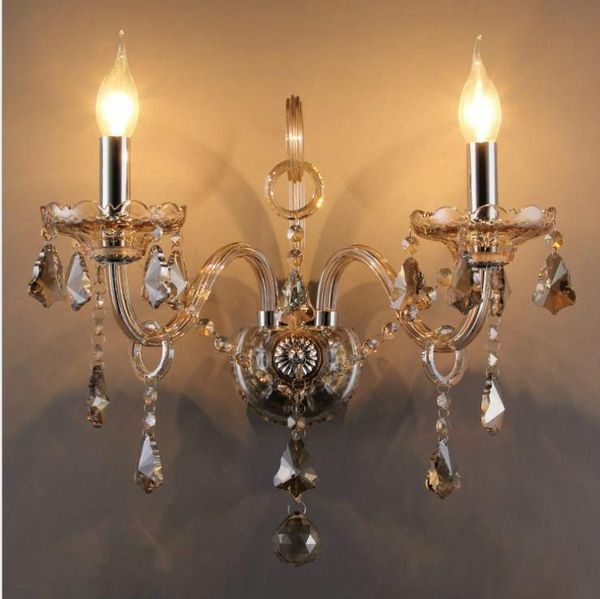 wall lamp crystal european candle bedroom bedside
wall lamp crystal european candle bedroom bedside
