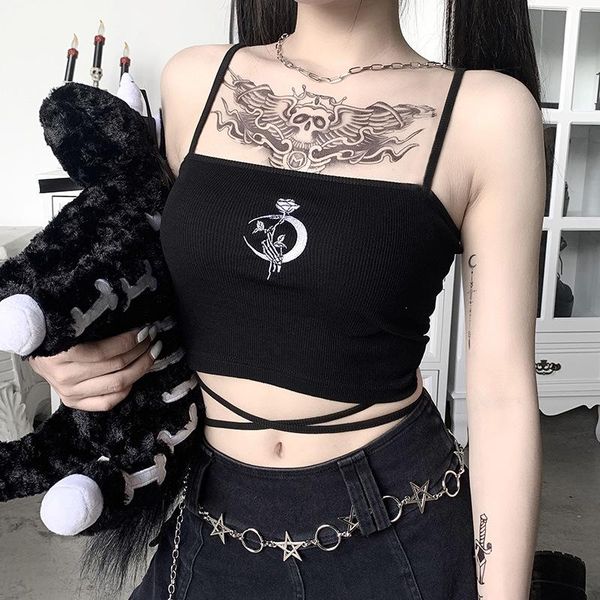 women's tanks & camis gothic moon punk black women dark aesthetic e-girl crop streetwear y2k bodycon tank harajuku emo summer clothes, White
women's tanks & camis gothic moon punk black women dark aesthetic e-girl crop streetwear y2k bodycon tank harajuku emo summer clothes, White