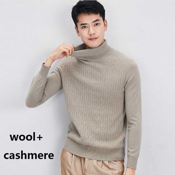 men's sweaters argyle plaid wool sweater winter turtle neck men pullover fashion 2021 mens jumpers clothes causal brand coats clothing, White;black
men's sweaters argyle plaid wool sweater winter turtle neck men pullover fashion 2021 mens jumpers clothes causal brand coats clothing, White;black
