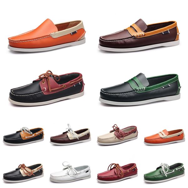 men casual shoes loafers leather outdoor sneakers bottom low cut mens classic triple white grey gr, Black
men casual shoes loafers leather outdoor sneakers bottom low cut mens classic triple white grey gr, Black
