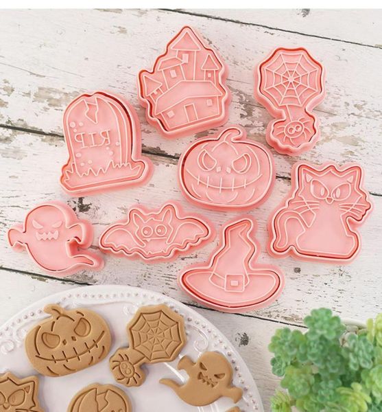 baking moulds 8 pcs/set diy cake decorating tools cartoon biscuit mould halloween cookie cutters abs plastic
baking moulds 8 pcs/set diy cake decorating tools cartoon biscuit mould halloween cookie cutters abs plastic