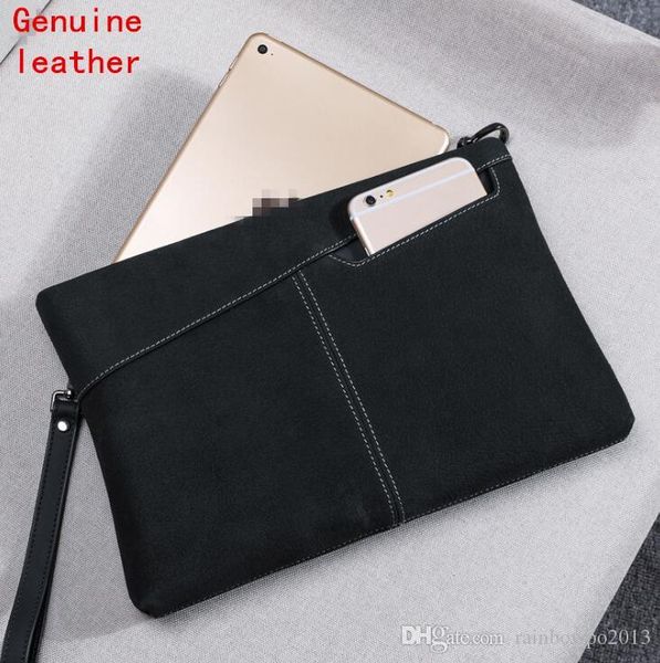 men handbag retro frosted leather business wrist bag soft and comfortable first layer leatheres mens envelope bags fashion stitching leather, Red;black
men handbag retro frosted leather business wrist bag soft and comfortable first layer leatheres mens envelope bags fashion stitching leather, Red;black