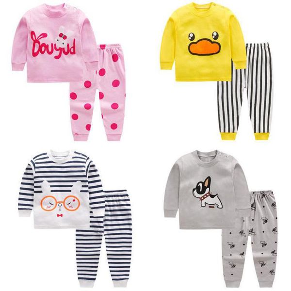 kid new cotton childrens pajamas sets winter warm baby girls boys clothes cartoon kids sleepwear long sleeve pants 2pcs, White
kid new cotton childrens pajamas sets winter warm baby girls boys clothes cartoon kids sleepwear long sleeve pants 2pcs, White