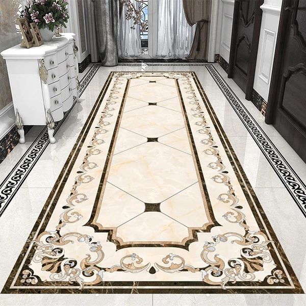 custom self-adhesive floor mural wallpaper 3d stereo luxury marble aisle corridor tiles painting pvc waterproof sticker wallpapers
custom self-adhesive floor mural wallpaper 3d stereo luxury marble aisle corridor tiles painting pvc waterproof sticker wallpapers