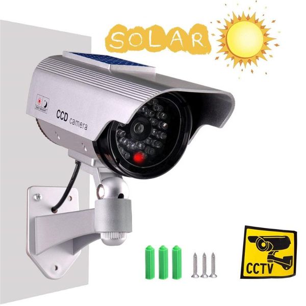 cameras fake camera solar power dummy simulation outdoor security cctv wireless surveillance with led light
cameras fake camera solar power dummy simulation outdoor security cctv wireless surveillance with led light