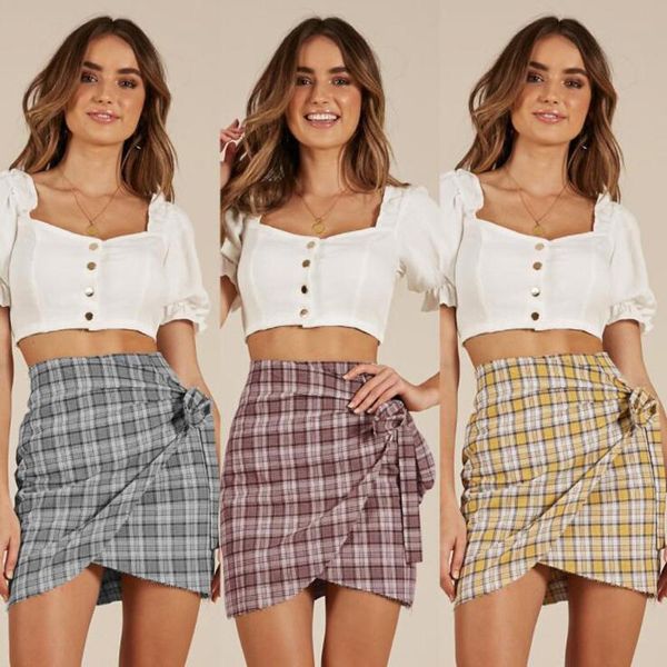 skirts three colors plaid side straps skirt fashion style casual womens straight faldas mujer moda 2021, Black
skirts three colors plaid side straps skirt fashion style casual womens straight faldas mujer moda 2021, Black