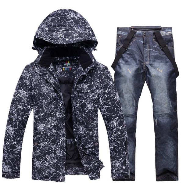 men's ski suit windproof and waterproof veneer double-board underwear warmth thickened snowboarding set skiing suits
men's ski suit windproof and waterproof veneer double-board underwear warmth thickened snowboarding set skiing suits