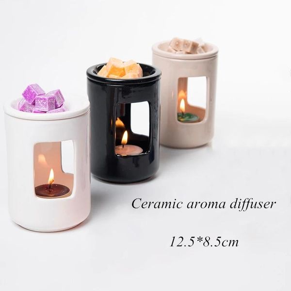 fragrance lamps ceramic aroma diffuser black and white small tea candle cup bedroom romantic tool home decoration
fragrance lamps ceramic aroma diffuser black and white small tea candle cup bedroom romantic tool home decoration