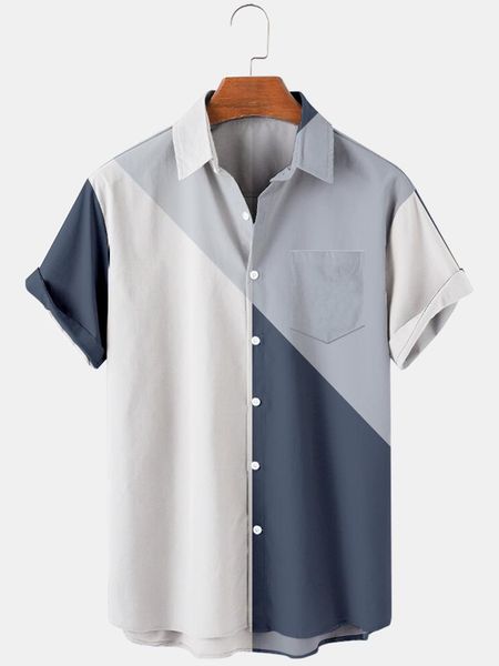 men's casual shirts 2021 simple stripe pattern 14 digital printing loose large button short sleeve cardigan shirt, White;black
men's casual shirts 2021 simple stripe pattern 14 digital printing loose large button short sleeve cardigan shirt, White;black