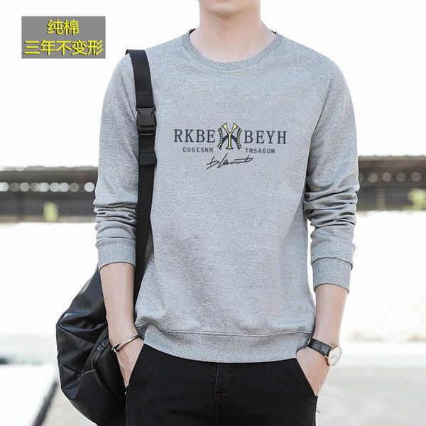 100% cotton sweater men's casual loose spring and autumn large size fashion round neck long sleeve t-shirt bottoming shirt hoodies & sw, Black
100% cotton sweater men's casual loose spring and autumn large size fashion round neck long sleeve t-shirt bottoming shirt hoodies & sw, Black