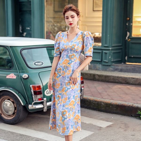 llzacoosh summer women summer dress printing slim party dresses ol clothes office chic lady elegant vestidos dresses 210514, Black;gray
llzacoosh summer women summer dress printing slim party dresses ol clothes office chic lady elegant vestidos dresses 210514, Black;gray