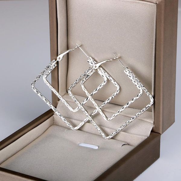 hoop & huggie square earrings for women gold and silver color trendy accessories aesthetic jewelry metal double layer ear rings, Golden;silver
hoop & huggie square earrings for women gold and silver color trendy accessories aesthetic jewelry metal double layer ear rings, Golden;silver