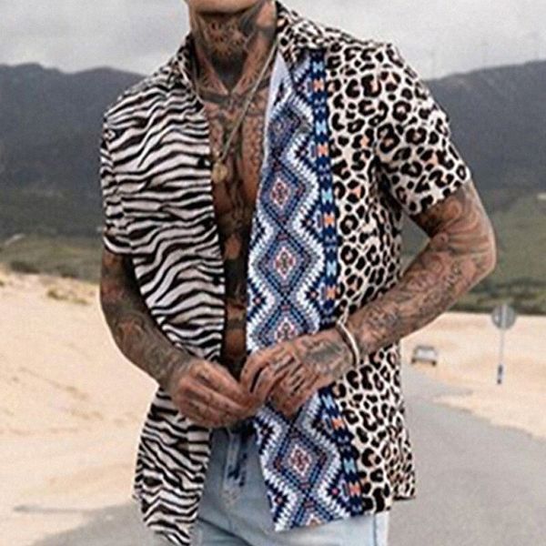 men's shirt leopard turndown casual daily button-down short sleeve casual fashion breathable comfortable brown p24r#, White;black
men's shirt leopard turndown casual daily button-down short sleeve casual fashion breathable comfortable brown p24r#, White;black