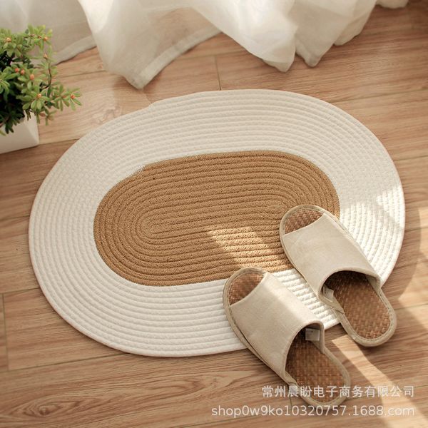 hand woven carpet doormat tea table beoom bedside balcony porch door living room sofa rubbing foot pad
hand woven carpet doormat tea table beoom bedside balcony porch door living room sofa rubbing foot pad