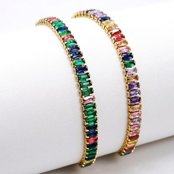 bohemia tennis cz bracelet for women mix colors trendy charm adjustable ins rainbow bracelets boho jewelry gift, Golden;silver
bohemia tennis cz bracelet for women mix colors trendy charm adjustable ins rainbow bracelets boho jewelry gift, Golden;silver