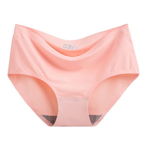 womens seamless ice silk panties fashion trend breathable solid color underwear designer female casual middle waist erotic lingerie briefs, Black;pink
womens seamless ice silk panties fashion trend breathable solid color underwear designer female casual middle waist erotic lingerie briefs, Black;pink