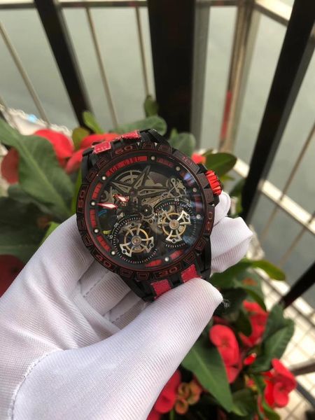 classic rose gold red black canvas rubber men stainless steel watch sapphire automatic mechanical tourbillion skeleton wristwatches, Slivery;brown
classic rose gold red black canvas rubber men stainless steel watch sapphire automatic mechanical tourbillion skeleton wristwatches, Slivery;brown