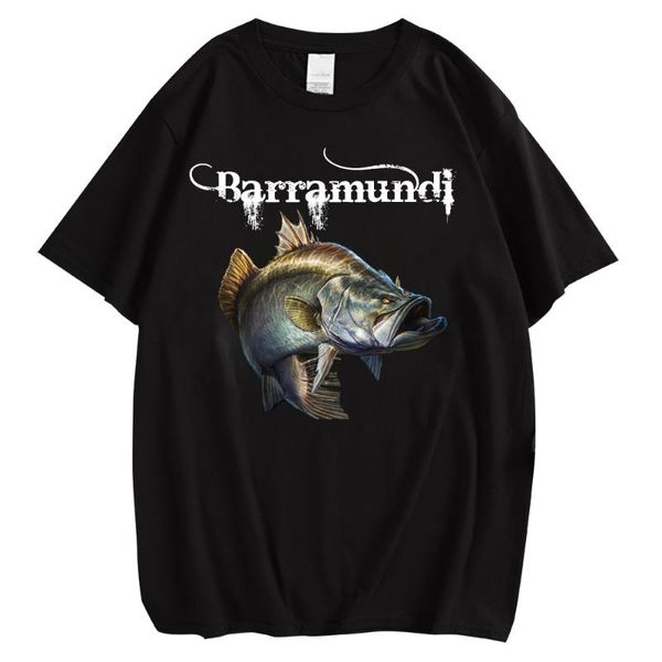men's t-shirts barramundi fishing cotton t-shirt 3d printed harajuku tshirts cool streetwear tee casual short sleeve shirt drop, White;black
men's t-shirts barramundi fishing cotton t-shirt 3d printed harajuku tshirts cool streetwear tee casual short sleeve shirt drop, White;black