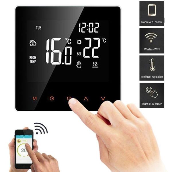 smart home control digital electric heating flame retardant pc floor touch screen lcd display thermostat bedroom el temperature controller
smart home control digital electric heating flame retardant pc floor touch screen lcd display thermostat bedroom el temperature controller